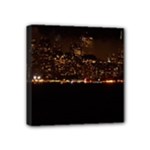 San Fransisco Usa California Water Mini Canvas 4  x 4  (Stretched)