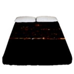 San Fransisco Usa California Water Fitted Sheet (Queen Size)
