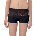 San Fransisco Usa California Water Reversible Boyleg Bikini Bottoms