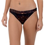 San Fransisco Usa California Water Band Bikini Bottoms
