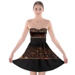 San Fransisco Usa California Water Strapless Bra Top Dress