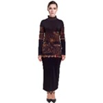San Fransisco Usa California Water Turtleneck Maxi Dress