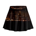 San Fransisco Usa California Water Mini Flare Skirt