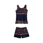 San Fransisco Usa California Water Kids  Boyleg Swimsuit