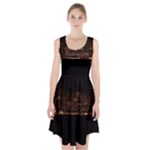 San Fransisco Usa California Water Racerback Midi Dress