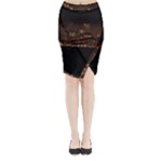 San Fransisco Usa California Water Midi Wrap Pencil Skirt