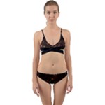 San Fransisco Usa California Water Wrap Around Bikini Set