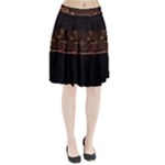 San Fransisco Usa California Water Pleated Skirt