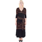 San Fransisco Usa California Water Quarter Sleeve Wrap Maxi Dress
