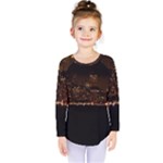 San Fransisco Usa California Water Kids  Long Sleeve T-Shirt
