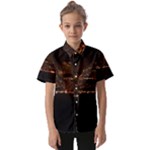 San Fransisco Usa California Water Kids  Short Sleeve Shirt