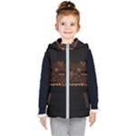 San Fransisco Usa California Water Kids  Hooded Puffer Vest