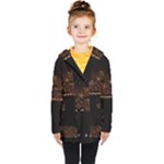 San Fransisco Usa California Water Kids  Double Breasted Button Coat