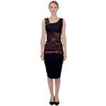 San Fransisco Usa California Water Sleeveless Pencil Dress