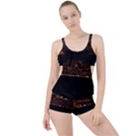 San Fransisco Usa California Water Boyleg Tankini Set 