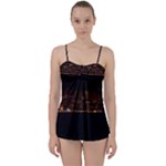 San Fransisco Usa California Water Babydoll Tankini Set