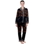 San Fransisco Usa California Water Women s Long Sleeve Satin Pajamas Set	