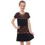 San Fransisco Usa California Water Kids  Cross Web Dress