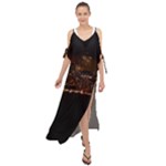 San Fransisco Usa California Water Maxi Chiffon Cover Up Dress