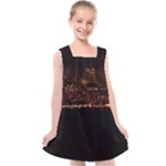 San Fransisco Usa California Water Kids  Cross Back Dress