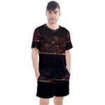 San Fransisco Usa California Water Men s Mesh T-Shirt and Shorts Set