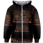 San Fransisco Usa California Water Kids  Zipper Hoodie Without Drawstring