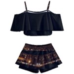 San Fransisco Usa California Water Kids  Off Shoulder Skirt Bikini