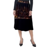 San Fransisco Usa California Water Classic Velour Midi Skirt 