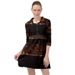 San Fransisco Usa California Water Mini Skater Shirt Dress