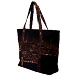 San Fransisco Usa California Water Zip Up Canvas Bag