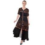San Fransisco Usa California Water Waist Tie Boho Maxi Dress