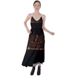 San Fransisco Usa California Water Tie Back Maxi Dress