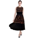 San Fransisco Usa California Water Round Neck Boho Dress
