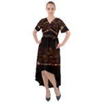San Fransisco Usa California Water Front Wrap High Low Dress