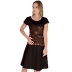 San Fransisco Usa California Water Classic Short Sleeve Dress