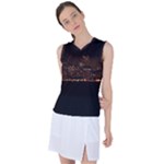 San Fransisco Usa California Water Women s Sleeveless Sports Top