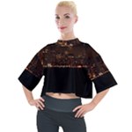 San Fransisco Usa California Water Mock Neck T-Shirt