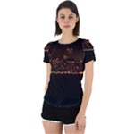 San Fransisco Usa California Water Back Cut Out Sport T-Shirt