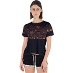 San Fransisco Usa California Water Open Back Sport T-Shirt
