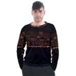 San Fransisco Usa California Water Men s Long Sleeve Raglan T-Shirt