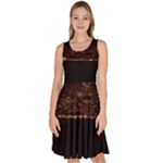 San Fransisco Usa California Water Knee Length Skater Dress With Pockets