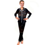 San Fransisco Usa California Water Kids  Satin Long Sleeve Pajamas Set