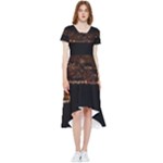 San Fransisco Usa California Water High Low Boho Dress