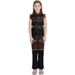 San Fransisco Usa California Water Kids  Sleeveless Ruffle Edge Band Collar Chiffon One Piece