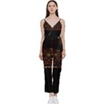 San Fransisco Usa California Water V-Neck Camisole Jumpsuit