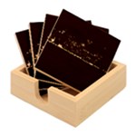 San Fransisco Usa California Water Bamboo Coaster Set