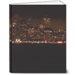 San Fransisco Usa California Water 8  x 10  Hardcover Notebook