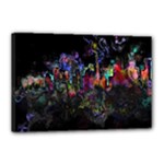 Grunge Paint Splatter Splash Ink Canvas 18  x 12  (Stretched)