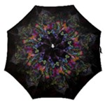 Grunge Paint Splatter Splash Ink Straight Umbrellas