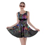 Grunge Paint Splatter Splash Ink Skater Dress